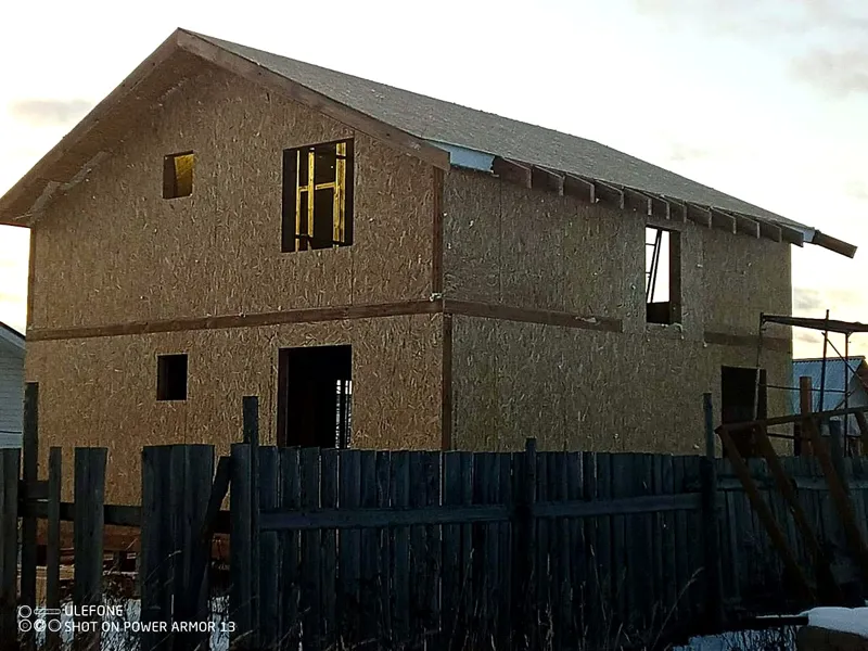 Haus mit 147,5 m² nach dem Projekt „Jessentuki 8x8“, Siedlung Pervyy