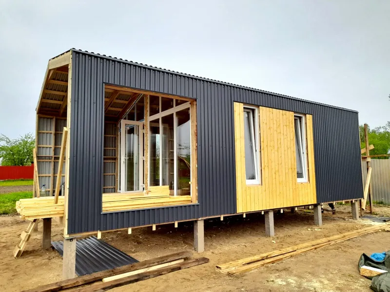 Haus nach dem Projekt „Barnhouse 33“