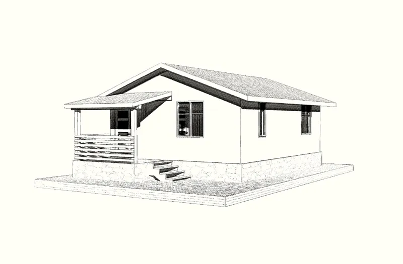 Özel projeye göre 50 m² ev, Kormilitsino köyü
