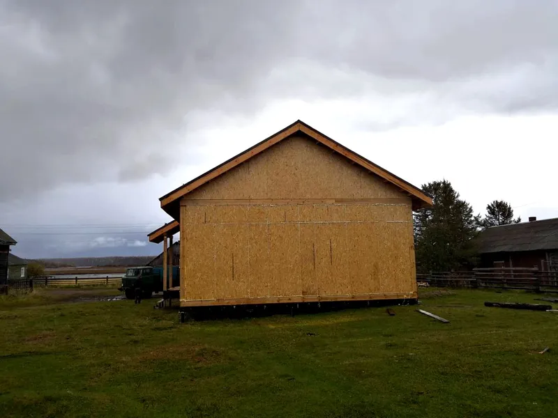 Haus nach individuellem Projekt, Region Archangelsk