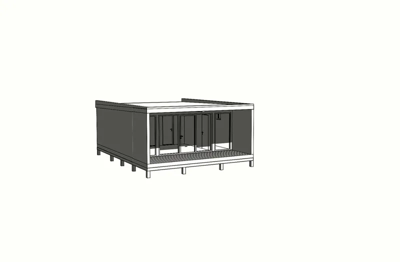 48,7 m² house, custom design, SNT “Vodnik”