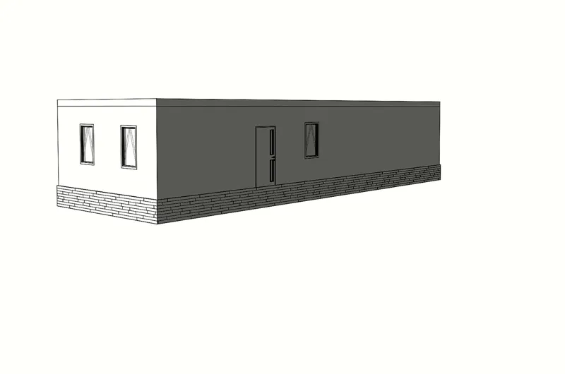 Haus 77,6 m² nach individuellem Projekt, Gebiet Moskau