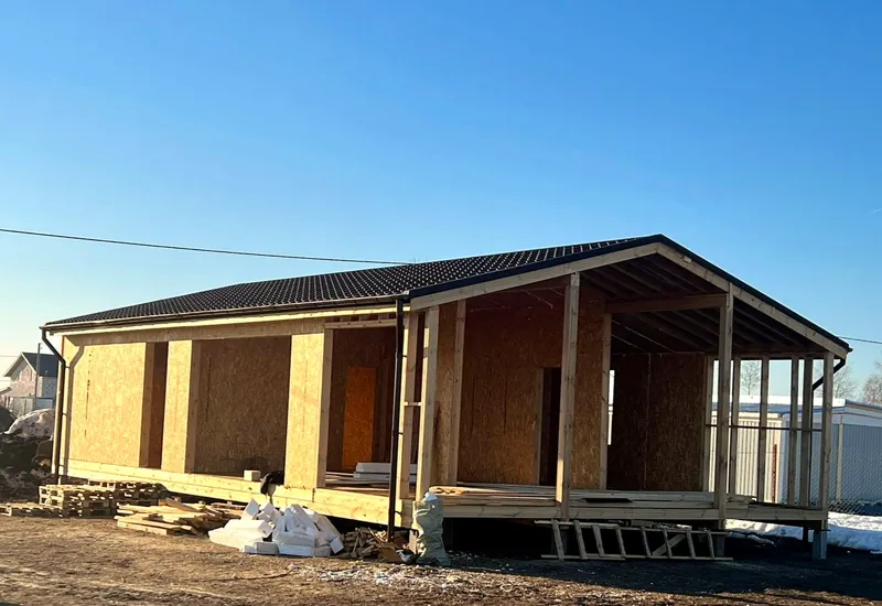 Haus 87 m² nach individuellem Projekt, KP „Rybolowo“