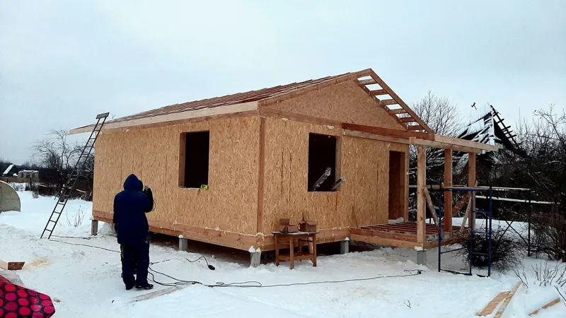 Haus nach Projekt „Slawjanskij Skit“, Dorf Kadnikovo