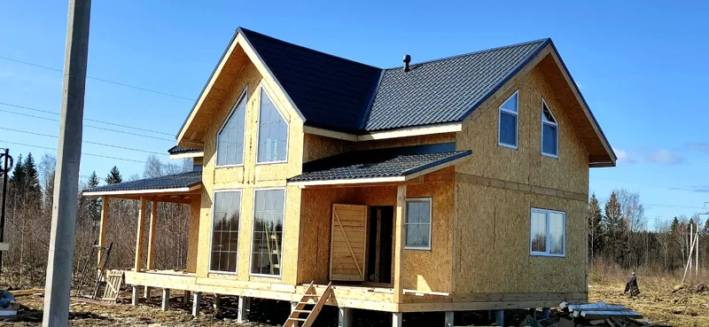 Haus 173 m² nach individuellem Projekt, Rodniki