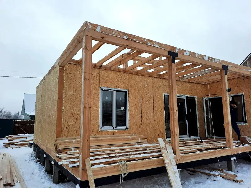 Haus nach Projekt „Randevu - E2.8“, SNT „Gelekopter“