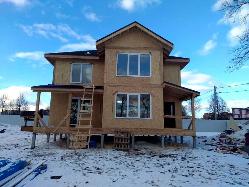 Haus nach individuellem Projekt, Dorf Yakovlevskoe