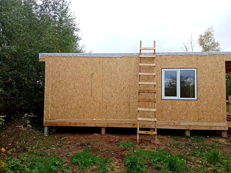 Haus mit 83,6 m² nach dem Projekt „Jaroslawl“, Dorf Gorshkovo