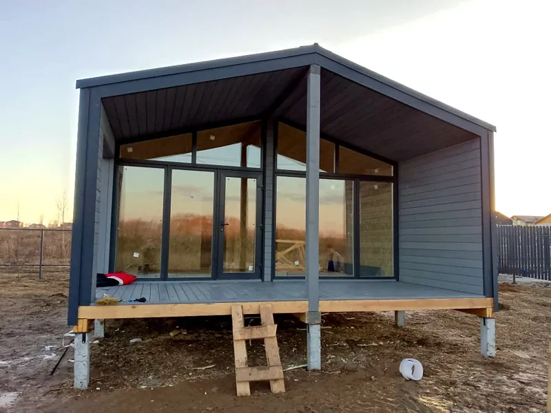 Haus nach dem Projekt „Barnhouse 39“