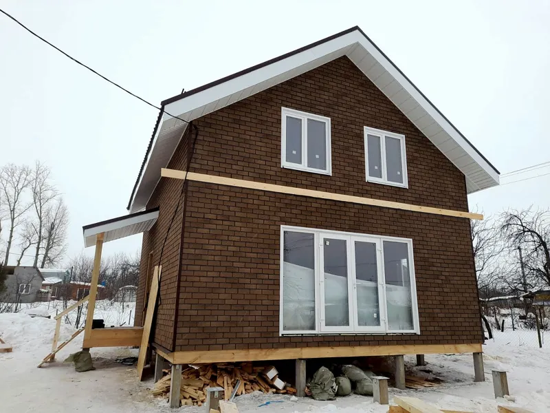 Haus nach Projekt „Awdeewo“, Dorf Minskoe