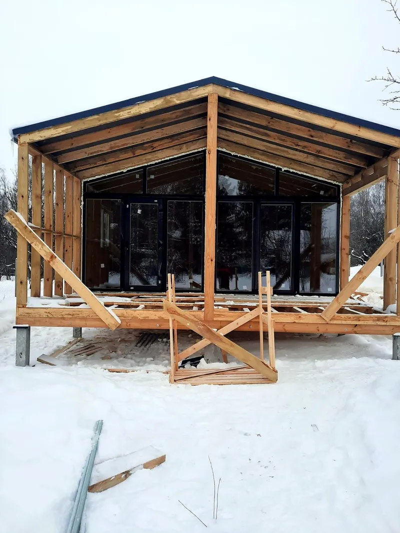 Haus nach dem Projekt „Barnhouse 45“
