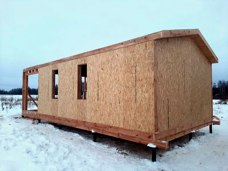 Haus nach dem Projekt „Barnhouse 33“