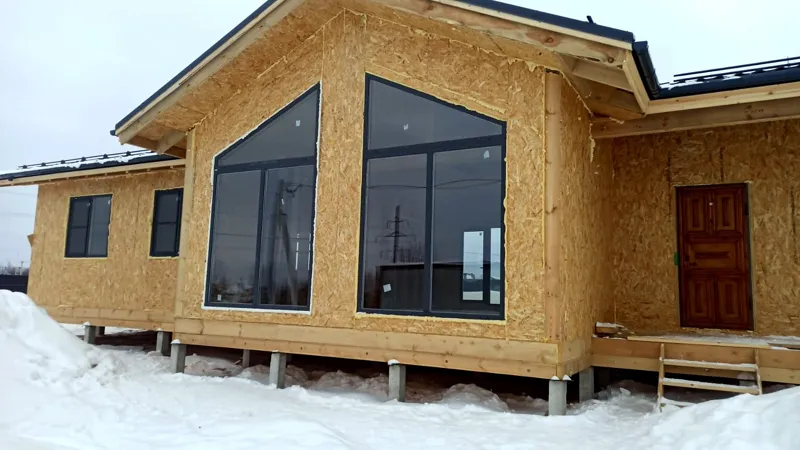 Haus nach Projekt „Arizona mini“, Dorf Belyanitsy