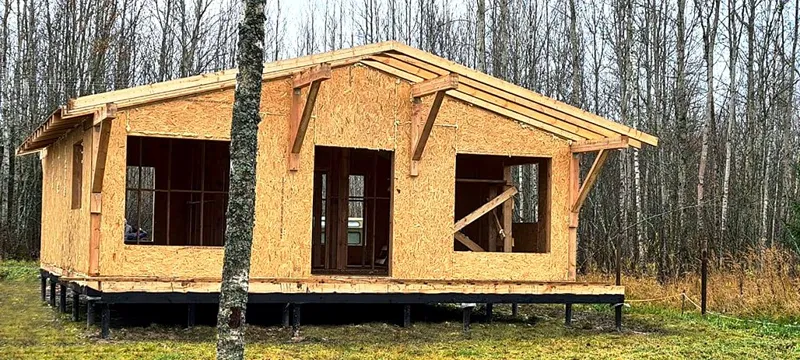 Haus nach Projekt „Fachwerk 98“, SNT „POSITIW“