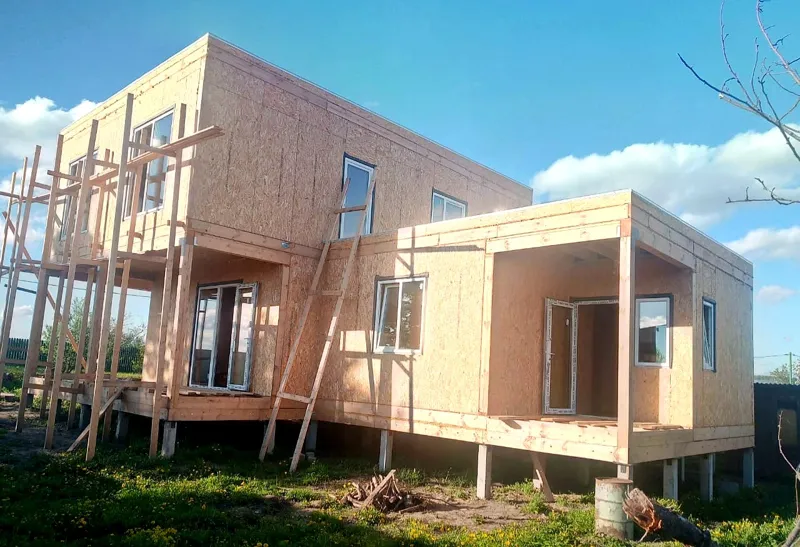 Haus mit 217 m² nach dem Projekt „Toronto“, Gebiet Moskau