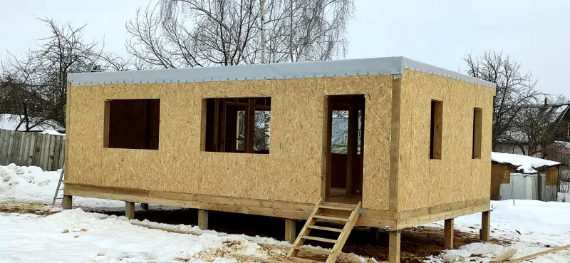 Haus 43 m², individuelles Projekt, SNT „FILM“
