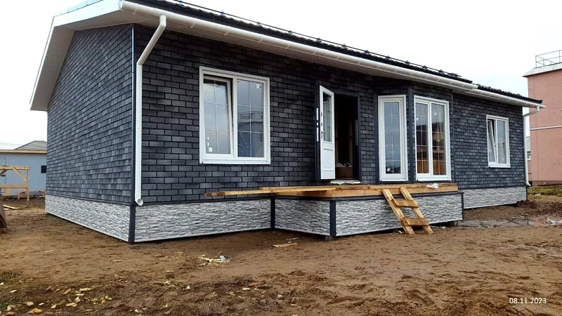 “Vuokatti” projesine göre 143 m² ev, Kostroma bölgesi