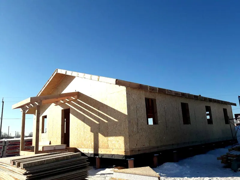 Haus nach individuellem Projekt, Dorf Popovskaya