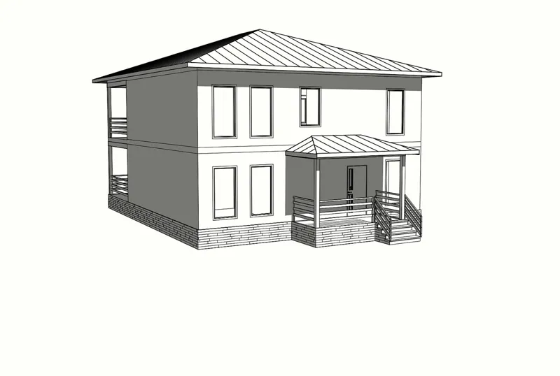 Haus 270 m² nach individuellem Projekt, KP „Lesnaja podkowa“