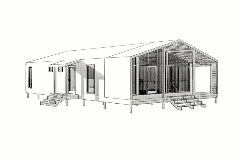 Haus 120 m² nach individuellem Projekt, Dorf Ilino