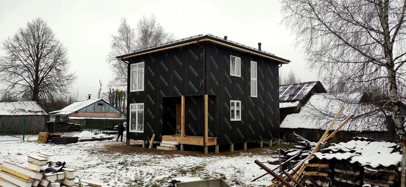 Дом по проекту «Патио», с. Михайловское