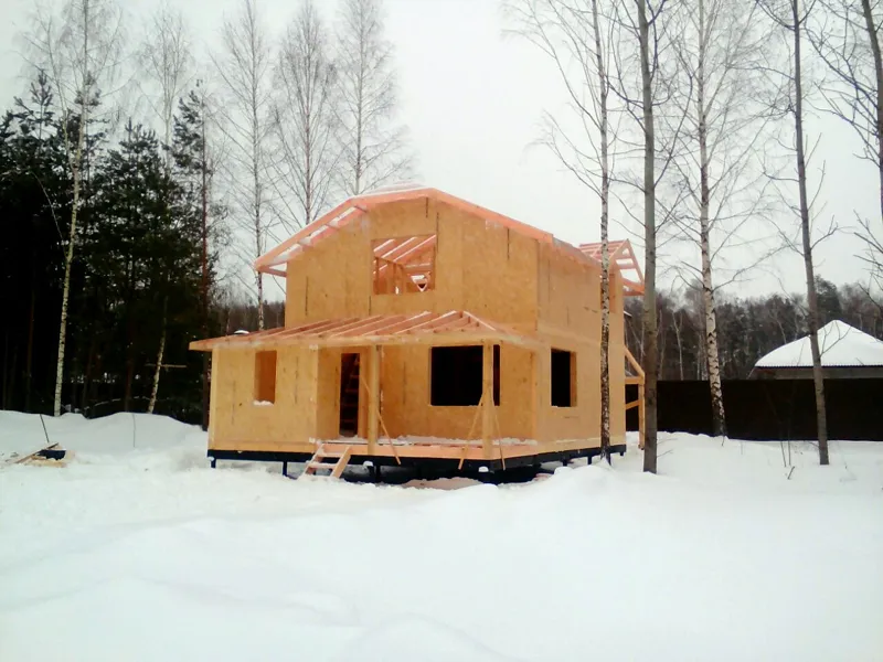 Haus nach individuellem Projekt, Dorf Kudinovo
