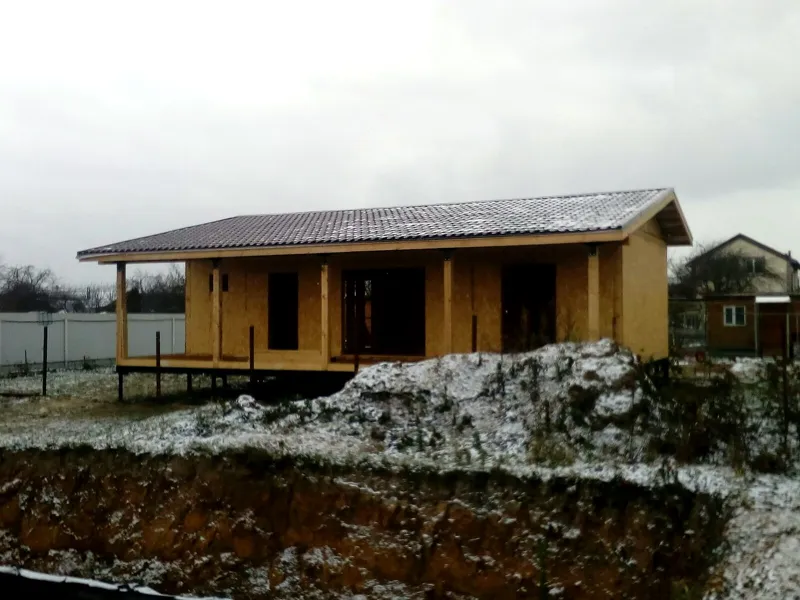 Haus nach Projekt „Korsar - D2.8“, Dorf Yakovlevo