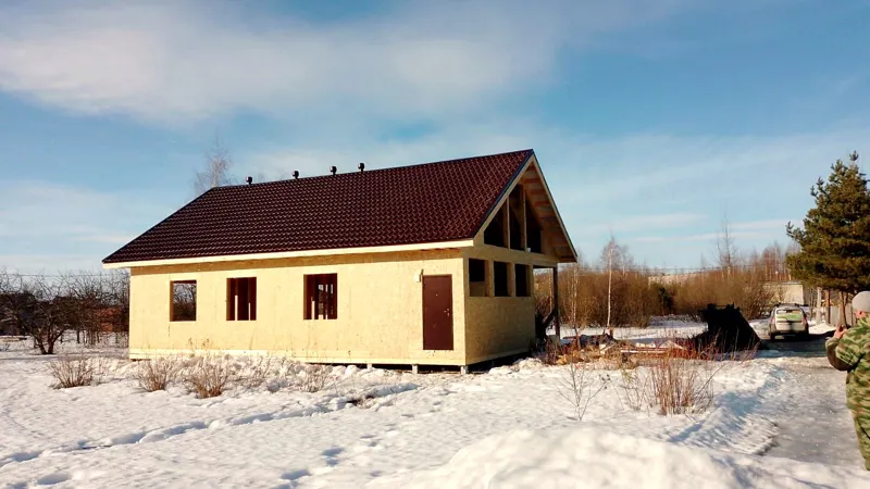 105 m² house built to a custom design, Svingino village