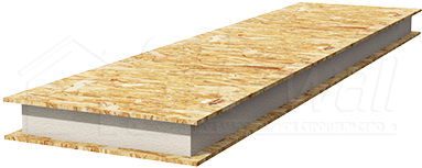 SIPwall-Paneel 2500 × 620 × 124