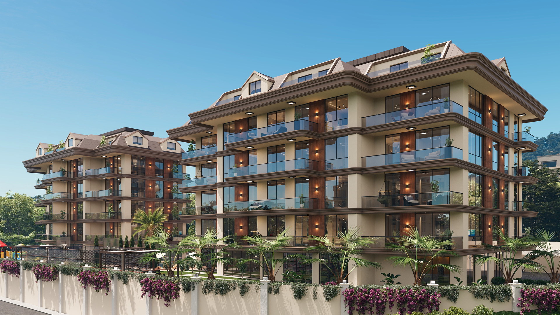 SES Mansion, 1+1, 56 м²