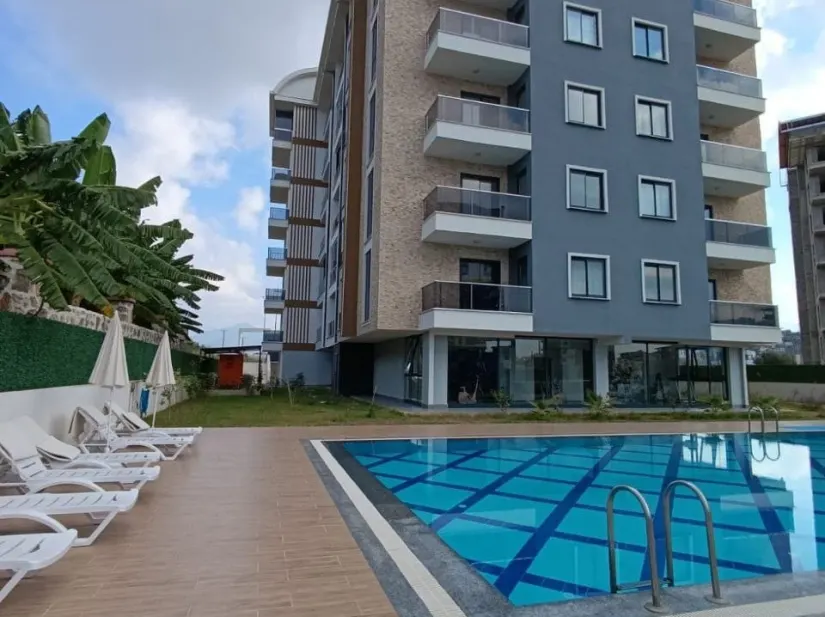 LUVİ Rezidans, Газипаша — 1+1, 45 м²