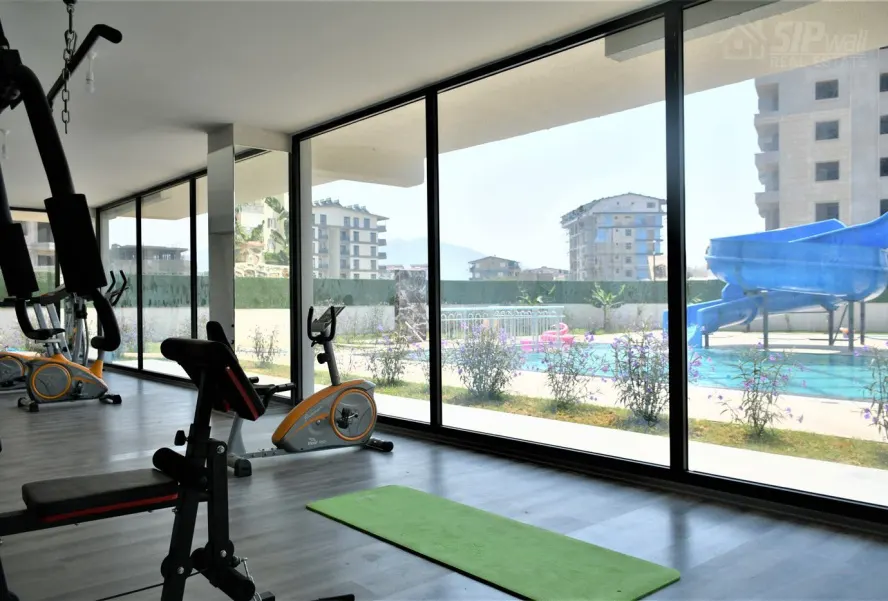LUVİ Rezidans, Газипаша — 1+1, 45 м²
